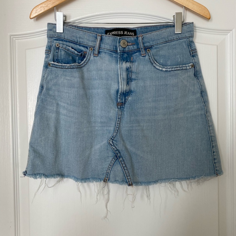 Express Jeans Denim Skirt